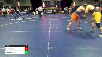 250 lbs Round Of 16 - Elijah Harvey, South Williamsport vs Frank Grazulis, Plum