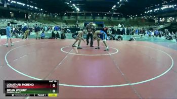 175 lbs Cons. Round 5 - Jonathan Moreno, South Dade vs Brian Wright, Camden County