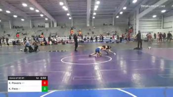 113 lbs Consolation - Kolten Powers, WY vs Kyler Pace, UT