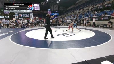 100 lbs Cons. Sub-rd Of 16 - Jaxson Hackett, Florida vs Axel Cuevas, Colorado