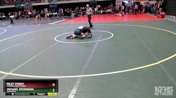 140 lbs Champ. Round 1 - RILEY PORAY, Chugiak High School vs Michael Dickinson, Soldotna