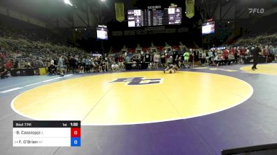 126 lbs Quarters - Bruno Cassioppi, IL vs Finnegan O'Brien, NY