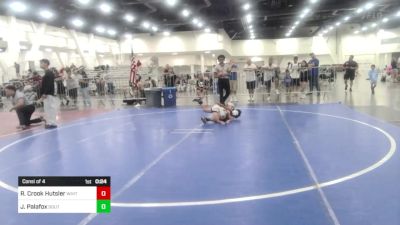 70 lbs Consi Of 4 - Raiden Crook Hutsler, White River Jr. WC vs Julian Palafox, Southwest Stallions WC