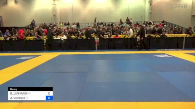BENJAMIN LENYARD vs ANTHONY CRONCE 2023 World IBJJF Jiu-Jitsu No-Gi Championship