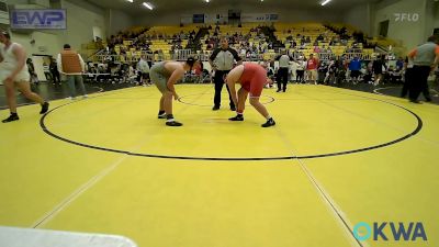 195 lbs Round Of 16 - Boston Sconyers, Grove vs Eric Talbert, Tahlequah Wrestling Club