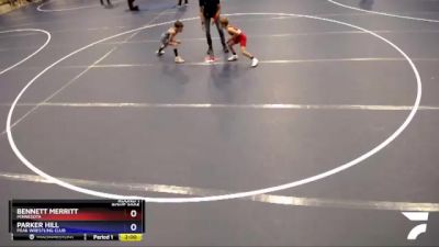 63 lbs Round 1 - Bennett Merritt, Minnesota vs Parker Hill, Peak Wrestling Club