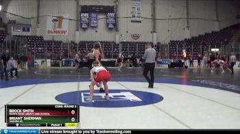 138 lbs Cons. Round 2 - Brock Smith, North Penn Liberty High School vs Briant Sherman, Auburn HS