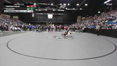 190 lbs Champ. Round 1 - Aaron Kimball, Andover vs Gavin Mitchell, Basehor-Linwood HS