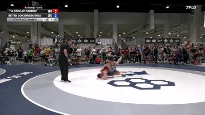 Masters A FS - 88 lbs 5th Place Match - Vladislav Egorov, Peninsula Wrestling Club vs Seitek Dokturbek Uulu, Chicago Wrestling Club