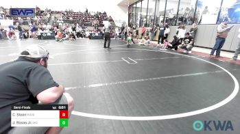 49 lbs Semifinal - Caden Sloan, Morrison Takedown Club vs Jose Rosas Jr., OKC Saints Wrestling