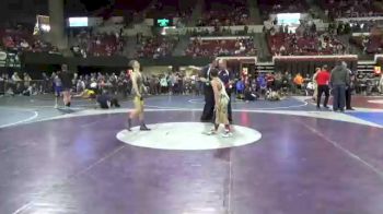 106 lbs Champ. Round 2 - Xavier Wilson, North Montana Wrestling Club vs Hayden Berreth, Havre Wrestling Club