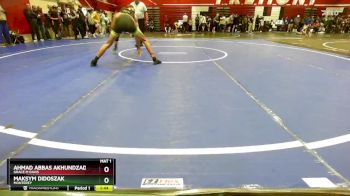 120 lbs Champ. Round 2 - Ahmad Abbas Akhundzada, Grace M Davis vs Maksym Didoszak, Monterey