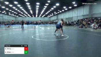 185 lbs Prelims - Alivia White, Ascend Wrestling Academy vs Annika Miles, Swamp Monsters