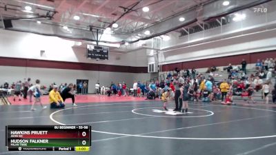 53-56 lbs Quarterfinal - Hudson Falkner, Milan Tribe vs Hawkins Pruett, Avon WC