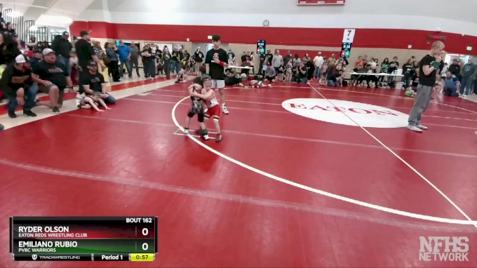 39-41 lbs Round 4 - Emiliano Rubio, PVBC Warriors vs Ryder Olson, Eaton ...