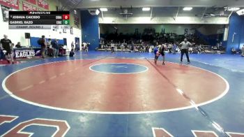 113 lbs Champ. Round 2 - Joshua Caicedo, Corona vs Gabriel Razo, Edgewood