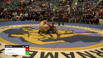 175 lbs Final - Gideon Gerber, Oakdale vs Isai Fernandez, St John Bosco