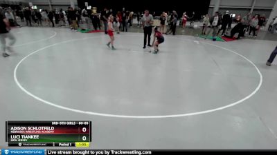 80-85 lbs 3rd Place Match - Adison Schlotfeld, Nebraska Wrestling Academy vs Luci Tiankee, New Jersey