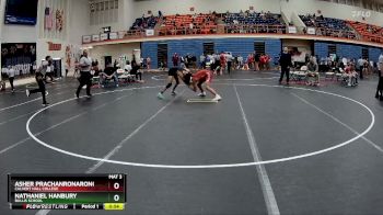 113 lbs Cons. Round 2 - Nathaniel Hanbury, Bullis School vs Asher Prachanronarong-Budoy, Calvert Hall College