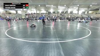 70 lbs Semifinal - Tucker Austin, Halls Wrestling vs Isaac Simpson, Big Red Wrestling Club