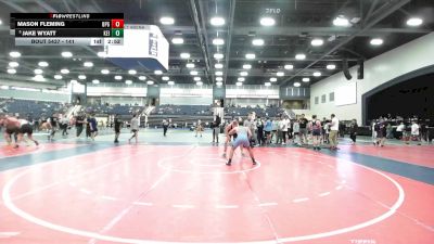 141 lbs Cons. Round 4 - Mason Fleming, Brewton-Parker (GA) vs Jake Wyatt, Keiser University