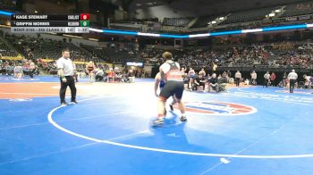 285 Class 3 lbs Champ. Round 1 - Griffin Morris, Hillsboro vs Kage Stewart, Carl Junction