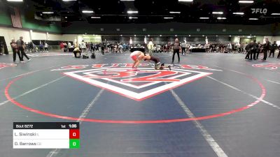 138 lbs Consi Of 16 #1 - Luke Siwinski, IL vs Derek Barrows, CO