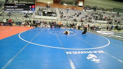 U20 Women - 55 lbs Cons. Round 6 - Noelani Lutz, NV vs Angelina Cassioppi, IL