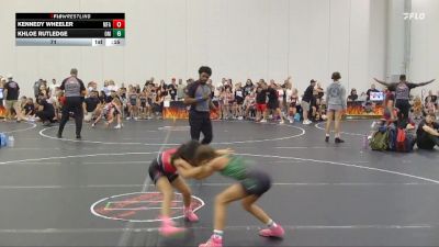 71 lbs Round 2 (10 Team) - Kennedy Wheeler, MF Angels vs Khloe Rutledge, Oklahoma Mafia