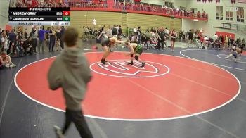 157 lbs Champ. Round 3 - Andrew Gray, Battle Ground vs Cameron Dobson, Richland
