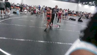 96 lbs Round 3 (4 Team) - Justin Wells, MF Purge Elite vs Cam LeBlanc, Alpha Elite