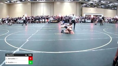 132 lbs Round Of 128 - Luis Gonzales, Infinity Wrestling vs Gavin Austin, Gold Rush Wr Acd