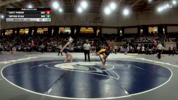125 lbs Quarterfinal - Brynn Ryan, Manchester Valley vs Lexy Pabon, Crofton