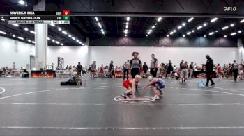 56 lbs Round 5 (8 Team) - James Gremillion, Team Mat Clash vs Maverick Sika, GA United Blue