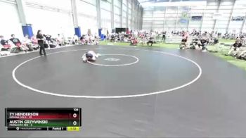 106 lbs Round 1 (8 Team) - Ty Henderson, Indiana Gold vs Austin Grzywinski, Minnesota Red