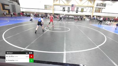 141C lbs Rr Rnd 1 - Myles Griffin, Cornell vs Bryce Kresho, Franklin&Marshall