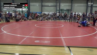 140 lbs Quarterfinal - Anthony Scarlato, Lewisberry vs Carson Loucks, York