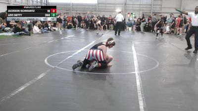 120 lbs Round 2 (6 Team) - Jackson Schwartz, Valor Wrestling vs Levi Setty, Contenders WA Blue