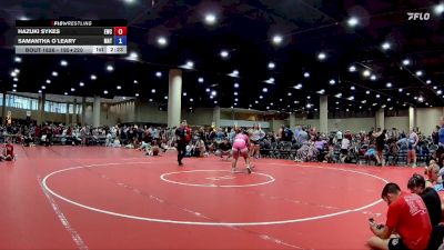 195+220 Round 4 - Hazuki Sykes, Elevation Wrestling Club vs Samantha O`Leary, MatClash