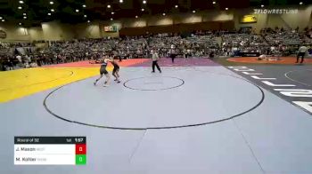 132 lbs Round Of 32 - Jermaine Mason, Westview vs Miles Kohler, Wasatch Wrestling Club