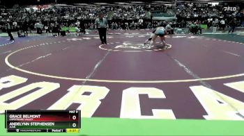107 lbs Cons. Round 5 - Grace Belmont, Capistrano Valley vs Andelynn Stephensen, Juab