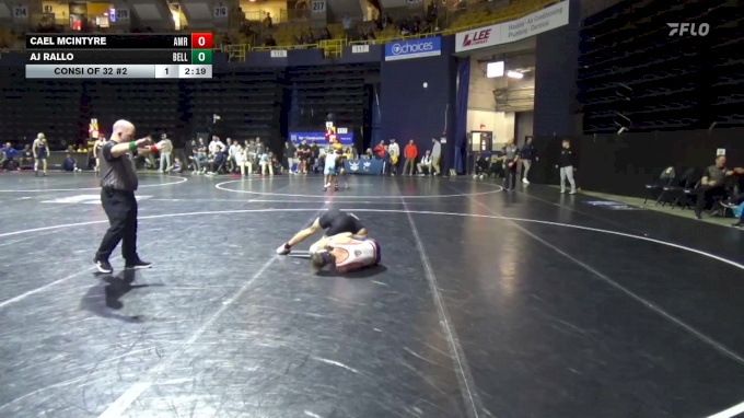 141 lbs Consi Of 32 #2 - Cael McIntyre, American vs Aj Rallo, Bellarmine