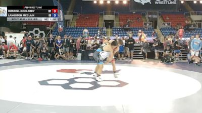 138 lbs Cons. Sub-rd Of 32 - Russell Goolsbey, Wyoming vs Langston McClain, Ohio