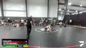 126 lbs Cons. Semi - Ryan Vader, Unattached vs Peyton Hernandez, CNWC Concede Nothing Wrestling Club