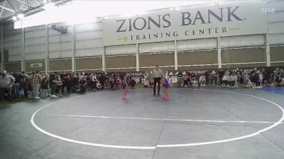 65 lbs Quarterfinal - Phinlee Shervin, Jackson Hole Wrestling Club vs Braelynn Mancilla, Ravage Wrestling Club