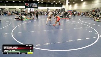 175 lbs Cons. Round 2 - Grant Oliver, Whatcom Wrestling Academy vs Torrance Adkins, NB Elite Wrestling Club