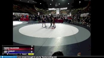 100 lbs Round 2 (16 Team) - Tommy Blackmon, TCWA vs Abe Coakley, BAWA