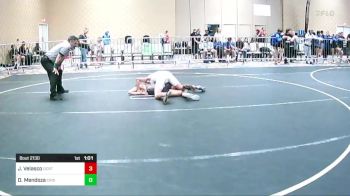 116 lbs Round Of 32 - Jesse Velasco, Ocrtc vs Drew Mendoza, Crismon Wrestling