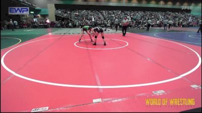 127 lbs Consi Of 8 #1 - Miako Pizzorno, Apex Wrestling Academy vs Azaria Biegler, Swamp Monsters