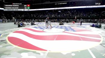 1st Place Match - Marieda Kalahar, Rapid City Stevens vs Rhiannen Heimdal, Harrisburg